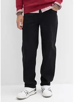 Pantaloni in twill con fascia comoda in vita, straight, bonprix Pantaloni in twill con fascia comoda in vita, straight, bonprix