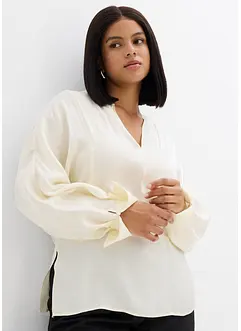Blusa leggermente lucida in misto viscosa, bonprix Blusa leggermente lucida in misto viscosa, bonprix