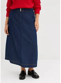 Gonna midi di jeans, bonprix Gonna midi di jeans, bonprix