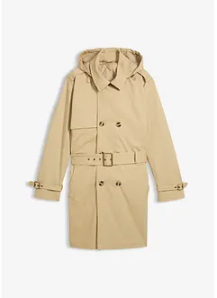 Trench 2 in 1 con cappuccio staccabile, idrorepellente, bonprix Trench 2 in 1 con cappuccio staccabile, idrorepellente, bonprix