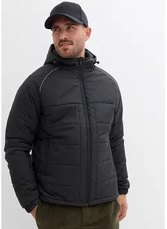 Giacca trapuntata imbottita con cappuccio, bonprix Giacca trapuntata imbottita con cappuccio, bonprix