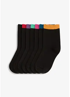 Calzini con cotone biologico (pacco da 7 paia), bonprix Calzini con cotone biologico (pacco da 7 paia), bonprix