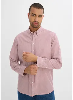 Camicia a maniche lunghe in puro cotone, regular fit, bonprix Camicia a maniche lunghe in puro cotone, regular fit, bonprix