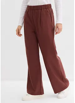 Pantaloni larghi in simil lana, bonprix Pantaloni larghi in simil lana, bonprix