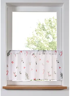Tenda a vetro con motivo natalizio, bonprix Tenda a vetro con motivo natalizio, bonprix