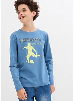 Maglia a maniche lunghe in puro cotone biologico, bonprix Maglia a maniche lunghe in puro cotone biologico, bonprix