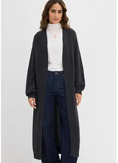 Cardigan lungo con spalle scese, bonprix Cardigan lungo con spalle scese, bonprix
