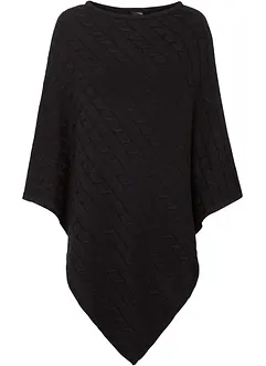 Poncho con cachemire, bonprix Poncho con cachemire, bonprix
