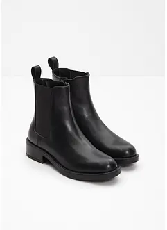 Stivaletti chelsea in pelle, bonprix Stivaletti chelsea in pelle, bonprix