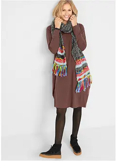 Abito in jersey con taglio a uovo, bonprix Abito in jersey con taglio a uovo, bonprix