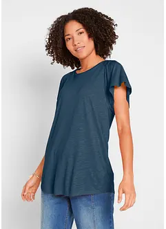 Maglia in filato fiammato con maniche ad aletta, bonprix Maglia in filato fiammato con maniche ad aletta, bonprix