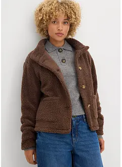 Giacca in pile teddy, bonprix Giacca in pile teddy, bonprix