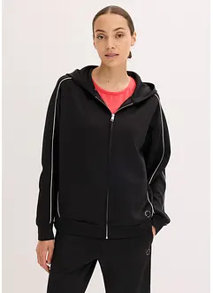 Giacca sportiva con cappuccio, ad asciugatura rapida, bonprix Giacca sportiva con cappuccio, ad asciugatura rapida, bonprix