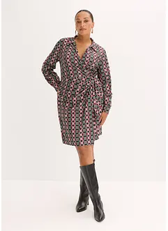 Abito a portafoglio in jersey strutturato, bonprix Abito a portafoglio in jersey strutturato, bonprix