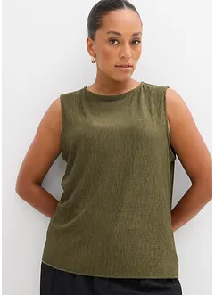 Top in crinkle operato, bonprix Top in crinkle operato, bonprix