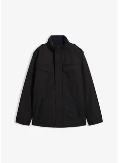 Giacca tecnica impermeabile con cappuccio arrotolabile e patte sulle spalle, bonprix Giacca tecnica impermeabile con cappuccio arrotolabile e patte sulle spalle, bonprix