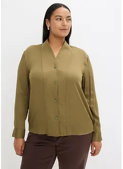 Camicia in satin fluente, bonprix Camicia in satin fluente, bonprix