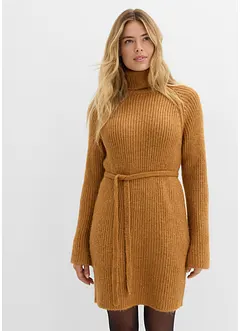 Abito corto in maglia a coste con collo alto, bonprix Abito corto in maglia a coste con collo alto, bonprix