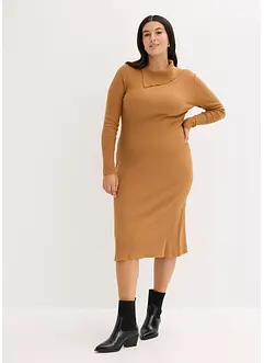 Abito in maglia in misto viscosa fluente, bonprix Abito in maglia in misto viscosa fluente, bonprix