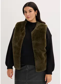 Gilet in pelliccia sintetica, bonprix Gilet in pelliccia sintetica, bonprix
