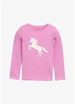 Maglia a maniche lunghe Tom Tailor in puro cotone, Tom Tailor Maglia a maniche lunghe Tom Tailor in puro cotone, Tom Tailor