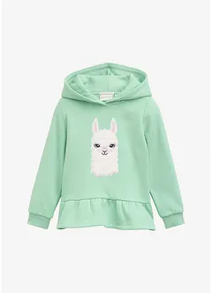 Felpa Tom Tailor con cappuccio e volant, Tom Tailor Felpa Tom Tailor con cappuccio e volant, Tom Tailor