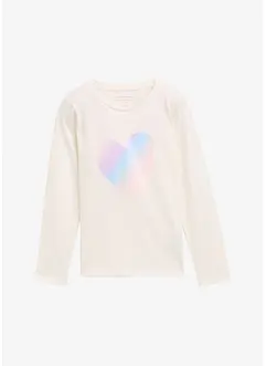 Maglia a maniche lunghe Tom Tailor in puro cotone, Tom Tailor Maglia a maniche lunghe Tom Tailor in puro cotone, Tom Tailor