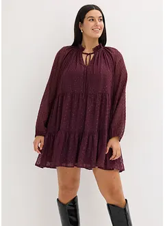 Abito tunica con effetto glitterato, bonprix Abito tunica con effetto glitterato, bonprix