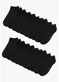 Calzini per sneakers con cotone biologico (pacco da 20 paia), bonprix Calzini per sneakers con cotone biologico (pacco da 20 paia), bonprix