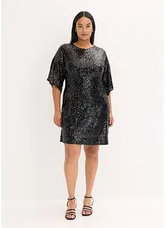 Abito oversize in paillettes, bonprix Abito oversize in paillettes, bonprix