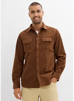 Camicia di velluto a coste elasticizzato con cotone, bonprix Camicia di velluto a coste elasticizzato con cotone, bonprix
