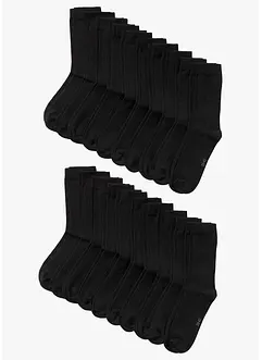 Calzini con cotone biologico (pacco da 20 paia), bonprix Calzini con cotone biologico (pacco da 20 paia), bonprix