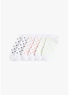 Calzini corti con cotone biologico (pacco da 6), bonprix Calzini corti con cotone biologico (pacco da 6), bonprix
