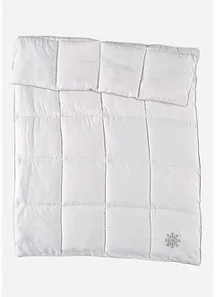 Trapunta effetto piuma con fiocco di neve, calda, bonprix Trapunta effetto piuma con fiocco di neve, calda, bonprix