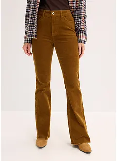 Pantaloni in velluto a coste flared, bonprix Pantaloni in velluto a coste flared, bonprix