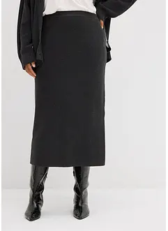 Gonna in maglia di puro cotone, bonprix Gonna in maglia di puro cotone, bonprix