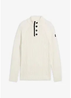 Maglione a collo alto con cotone riciclato, bonprix Maglione a collo alto con cotone riciclato, bonprix
