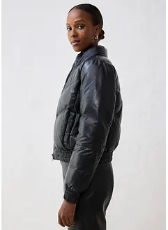 Giacca trapuntata in nappa d'agnello, bonprix Giacca trapuntata in nappa d'agnello, bonprix