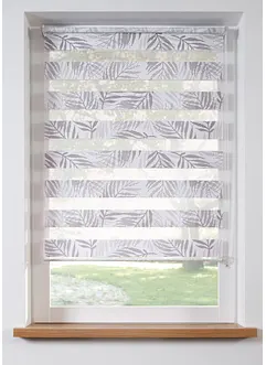 Tenda a rullo doppia con fantasia a foglie, bonprix Tenda a rullo doppia con fantasia a foglie, bonprix