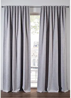 Tenda semioscurante con poliestere riciclato (pacco da 1), bonprix Tenda semioscurante con poliestere riciclato (pacco da 1), bonprix