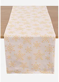 Runner da tavola in jacquard di cotone biologico, bonprix Runner da tavola in jacquard di cotone biologico, bonprix