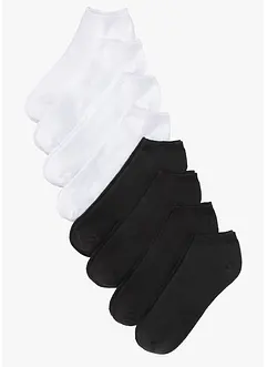 Calzini per sneakers con cotone biologico (pacco da 8 paia), bonprix Calzini per sneakers con cotone biologico (pacco da 8 paia), bonprix