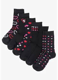 Calzini da donna (pacco da 6 paia), bonprix Calzini da donna (pacco da 6 paia), bonprix