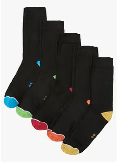 Calzini con cotone biologico (pacco da 5 paia), bonprix Calzini con cotone biologico (pacco da 5 paia), bonprix