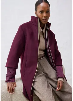 Cappotto di lana con piumino interno (set da 2), bonprix Cappotto di lana con piumino interno (set da 2), bonprix