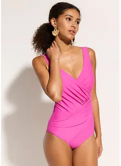 Costume intero incrociato con effetto modellante medio, bonprix Costume intero incrociato con effetto modellante medio, bonprix