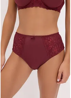 Slip alto con pizzo delicato (pacco da 2), bonprix Slip alto con pizzo delicato (pacco da 2), bonprix
