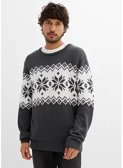 Maglione norvegese in puro cotone, bonprix Maglione norvegese in puro cotone, bonprix