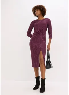 Abito midi jacquard, bonprix Abito midi jacquard, bonprix