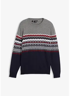 Maglione norvegese con cotone, bonprix Maglione norvegese con cotone, bonprix